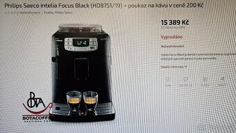 Kávovar Philips Saeco Intelia, espresso - 2