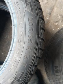 Zimní pneu 205 55 r16 6mm vzorku 2kusy - 2