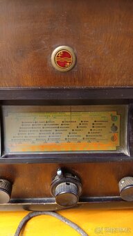 Retro rádio Philips 1936-7 - 2