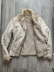 Lehká kožíšková bunda/sako vel. S/M - 2