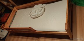 Dětská postel 160x70 s úložným prostorem a matrací - 2
