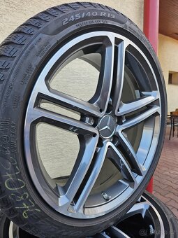 Originál ALU kola MERCEDES s pneu PIRELLI RUN FLAT - 2