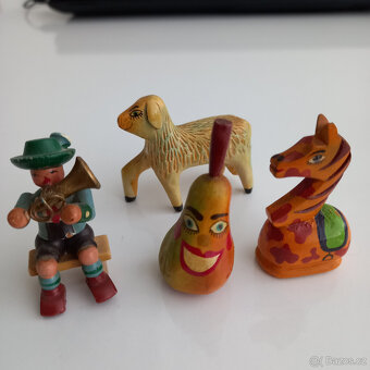 Originální miniatury/lipové dřevo - 2