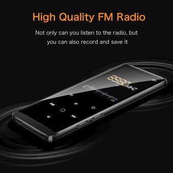 MP3 přehrávače MIBAO 16 GB za 370 a další MP3 bronzové barvy - 2