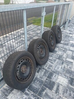 Ráfky R16 + Pneu 215/55R16 - 2