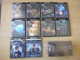 4K UHD+BD HARRY POTTER 1-8 + 2xFANTASTICKA ZVIRATA - 2
