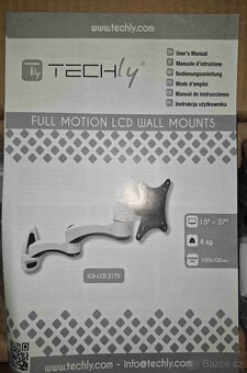 drzak monitoru na zed Techly LED 100 - 2