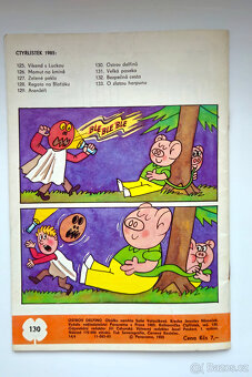 Čtyřlístek č. 130 - Ostrov delfínů - Original - NELUŠTĚNÝ - 2