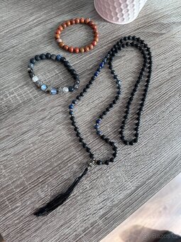 Náhrdelník a náramky z kamenů - 2