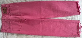 Dívčí rifle zn. Desigual Pink Panther vel.146-152 - 2