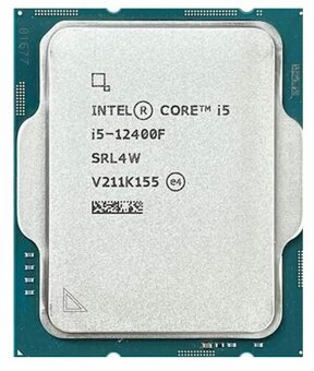 Procesor Intel Core i5-12400F BOX socket 1700 nový - 2
