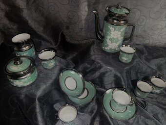 Retro kávový servis-70.léta,Valaská Belá - 2