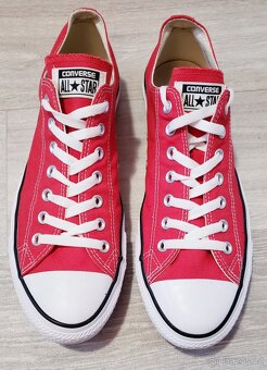 Pánské boty Converse All Star Ox Červené Tenisky Vel. 45 - 2