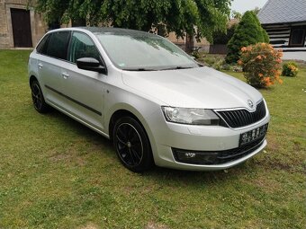 Škoda Rapid spaceback,1,2tsi,77kw,klima,serviska 119000km - 2