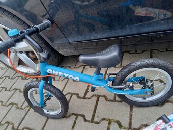 Kolo jako odrážedlo - Odrážedlo Yedoo OneToo, barva Tealblue - 2