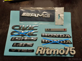 Znaky Honda Civic, Ritmo, amg, lxi - 2