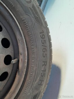 Sada letních kol renault 6.5Jx15H2 195/65 R15 - 2