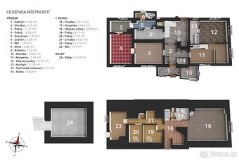 Prodej rodinného domu | pozemek 1.345m2 | Horní Radechová - 2