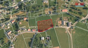 Prodej pozemku k bydlení v Českých Petrovicích, 3216m² - 2