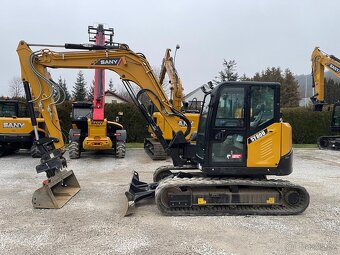 Pásové rypadlo SANY SY80U - 2