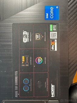 Herní notebook ASUS TUF GAMING F-15 - 2