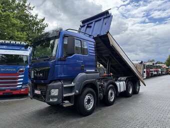 MAN TGS 35.500 8x4 třístranný sklápěč Bordmatic - 2