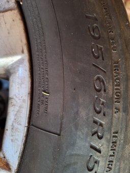 Prodám ALU kola originál VW 195/65 R15 - 2