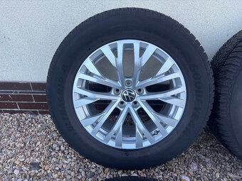 Alu kola 18" s pneu 255/60 R18 108 H - zimní - TOP STAV - 2
