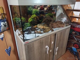 Akvárium eheim 180 l se skříňkou, co2 komplet set - 2