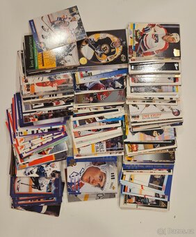 Hokejové kartičky 90.roky LOT B 1334ks - 2