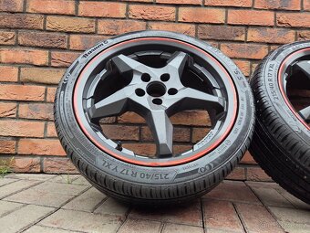 ALU KOLA DOTZ - 5x100 - 17" - 215/40/17 LÉTO - 2