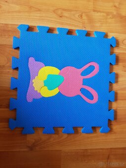 Velké pěnové puzzle čísla a zvířata, 10 a 9 (+1) ks - 2