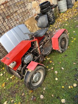 Prodám traktůrek domácí výroby Jawa 350/632 - 2