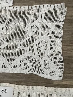 Ručně háčkované záclonky - 2