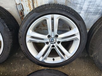17"alu sada Mallory 5x112 origo Scirocco Passat CC R-Line - 2