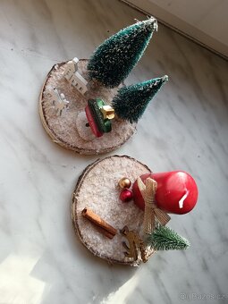 Sada ručně vyráběných vánočních dekorací🌲 - 2