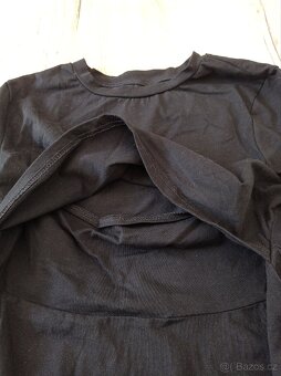 Kojící tričko dlouhý rukáv S - 2