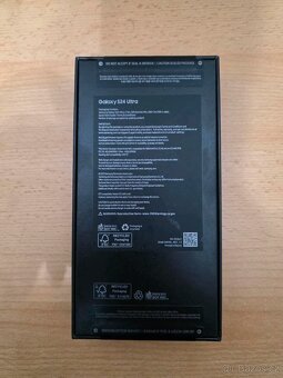 Samsung Galaxy S24 Ultra, Titanium Black, 12/256 GB, nový - 2