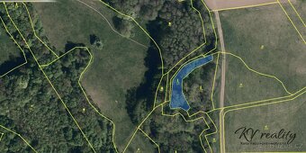 Prodej pozemek, les, CP 3317 m2, Hřivínův Újezd - 2