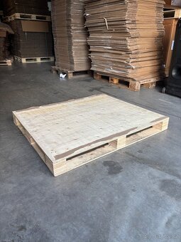 Dřevěné palety 120x100 cm - 2