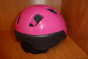 detská přilba B´twin růžové barvy - 2