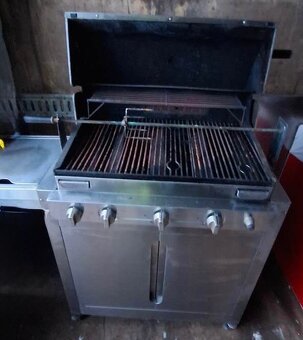 Prodám nerezový plynový gril Barbecook - 2