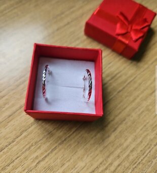 Stříbrne náušnice - 2