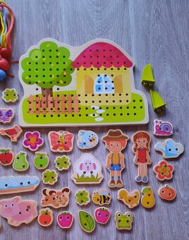 Dvě sady na provlékání - 2