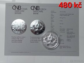 Stříbrné pamětní mince - 2