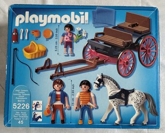 PLAYMOBIL Country 5226 VÝLET BRYČKOU - 2