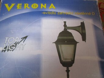 Verona-zahradní nástěné svítidlo-nové - 2