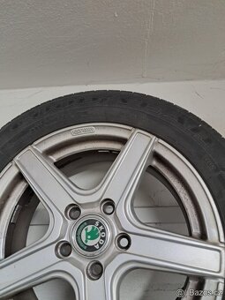5X112 Škoda Octavia Superb Alu včetně pneu letní - 2