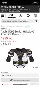 Chrániče Ramen - vesta CCM Tacks 5092 - 2