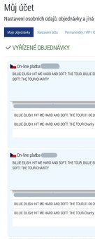 koncert Billie Eilish 1.6. 2025 v Praze O2 - 2